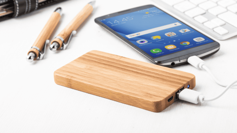 powerbank bambusowy powerbank bambusowy