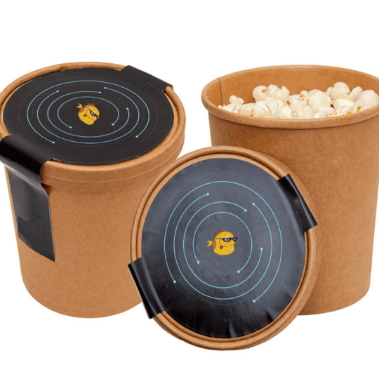 popcorn w ekologicznym pudełku eko zestawy prezentowe