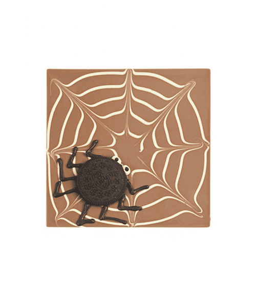 halloween czekoladka z pająkiem