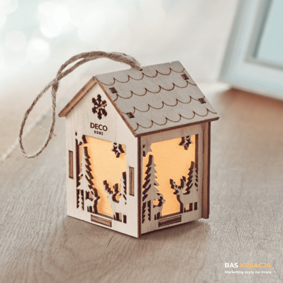 drewniany domek lampion drewniany domek lampion