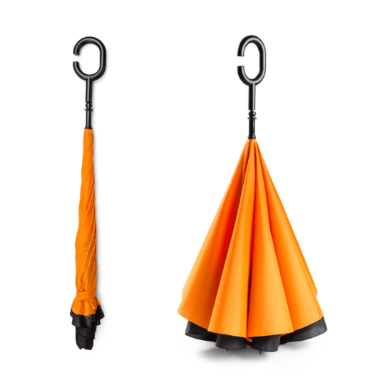 odwrócony parasol