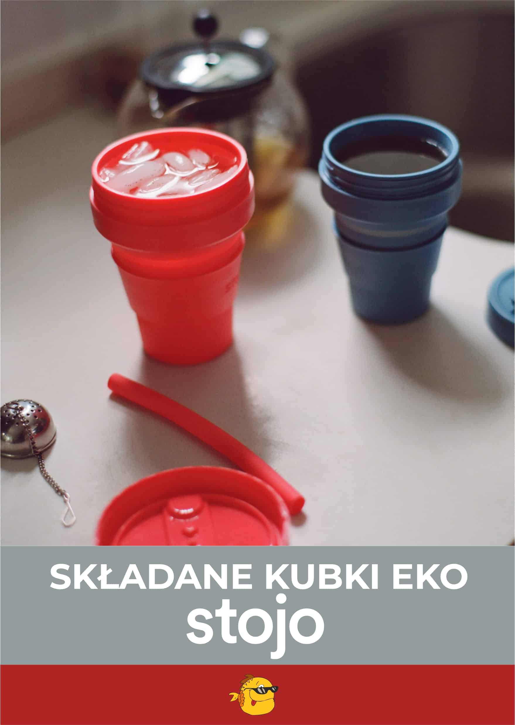 Eleganckie i wytrzymałe kubki ekologiczne Stojo