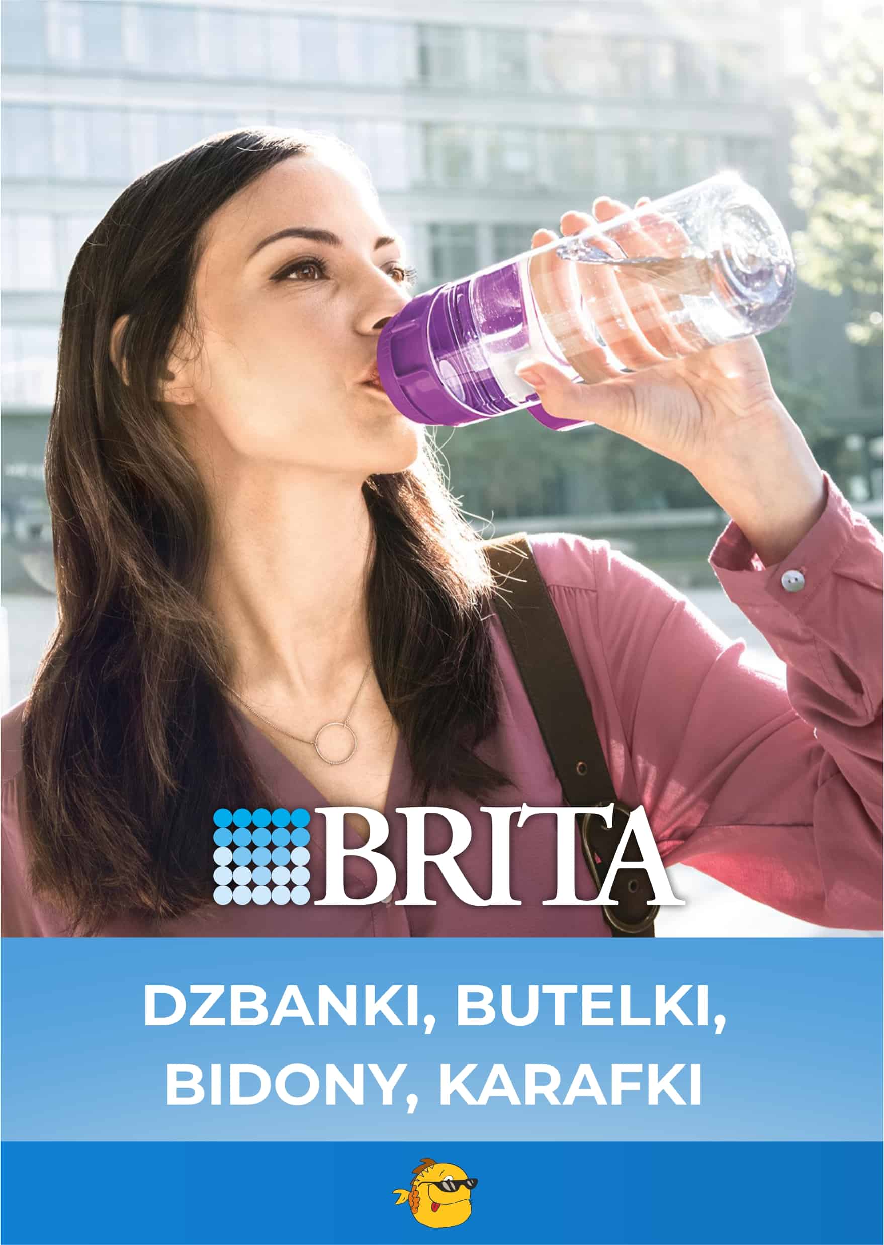 Butelki filtrujące, bidony, karafki i dzbanki filtrujące marki Brita