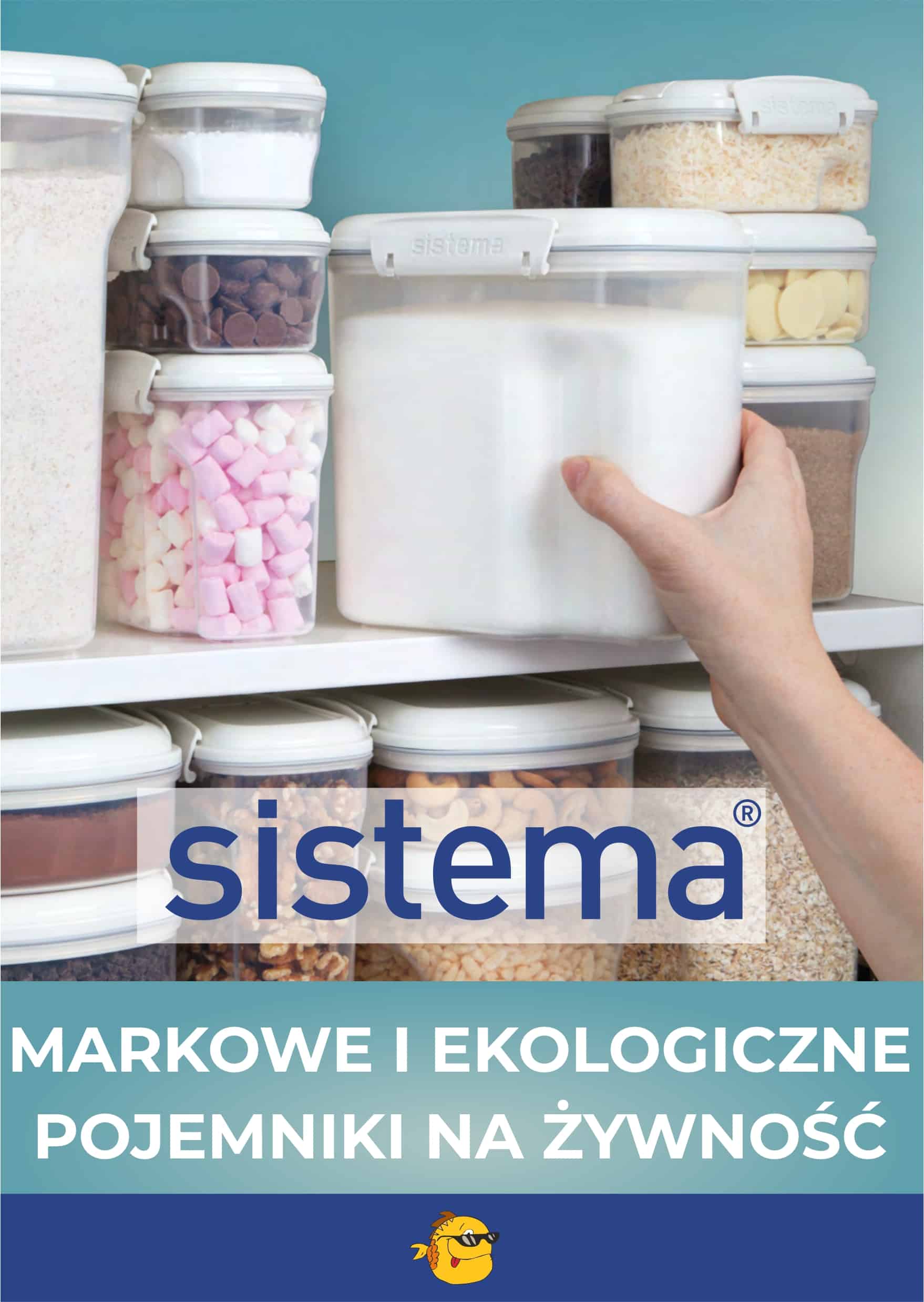 Pojemniki na żywność, lunchboxy, bidony, sztućce marki Sistema