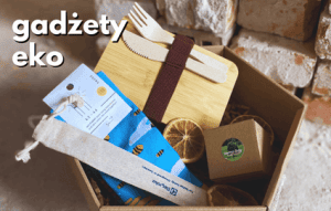 gadżety bio z nadrukiem