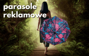 parasole z nadrukiem