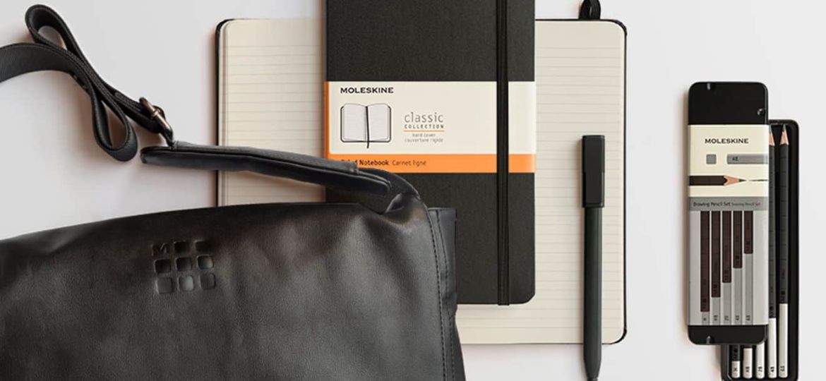 notesy premium Moleskine z logo