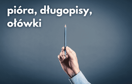 Pióra, długopisy reklamowe