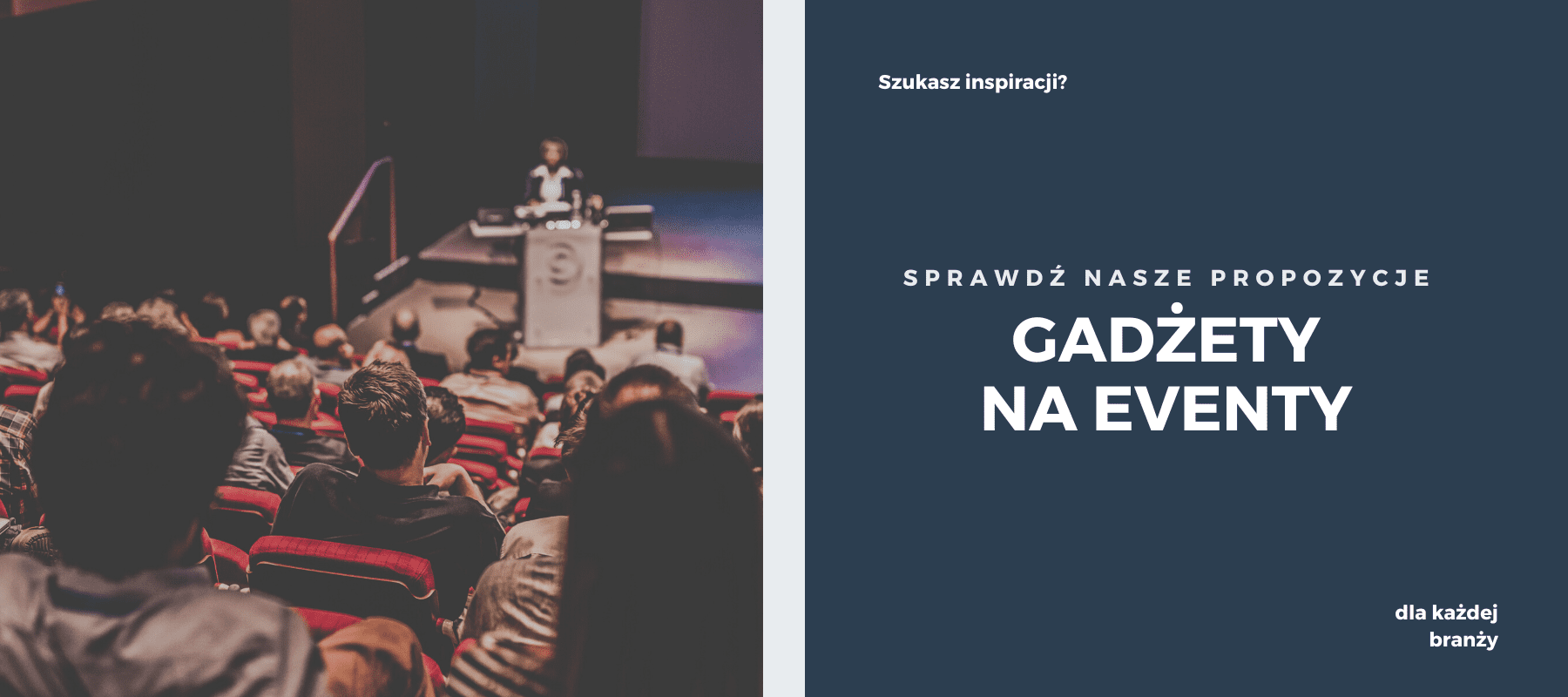 gadżety reklamowe na event