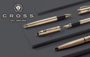 cross pióra firmowe logowane