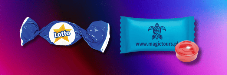 drażetki z logo cukierki personalizowane