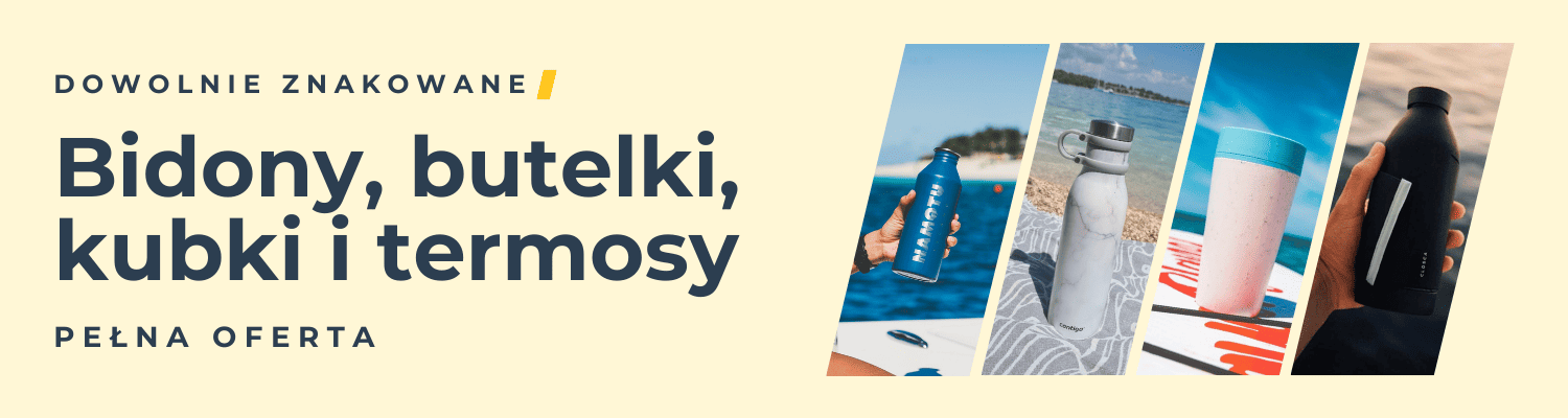 butelki reklamowe dla firm na lato