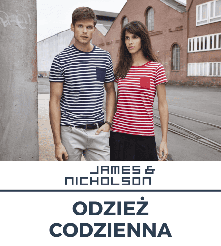 odzież codzienna marki james & nicholson