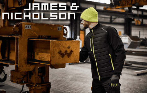 james nicholson kurtki z logo
