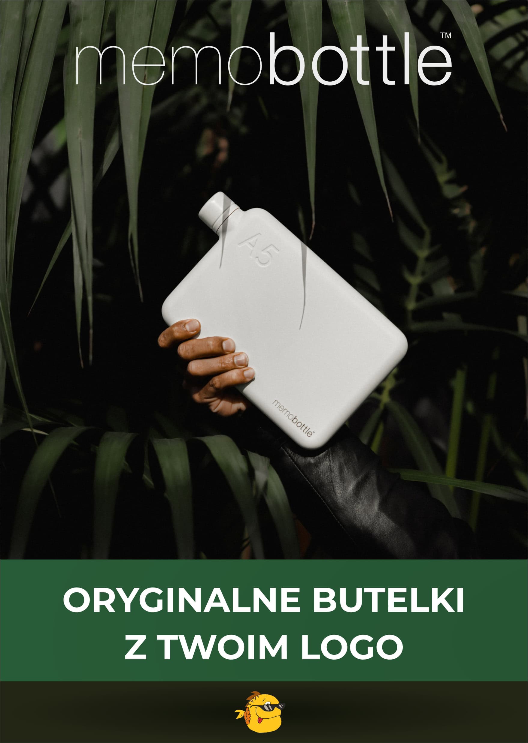 Memobottle – Personalizowane butelki reklamowe o oryginalnym kształcie