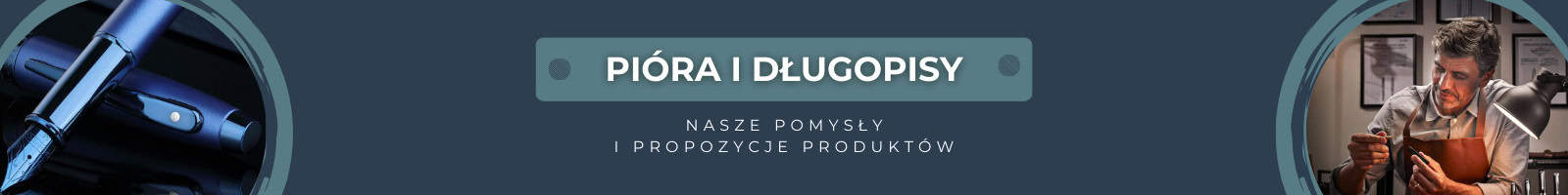 pióra i długopisy z logo