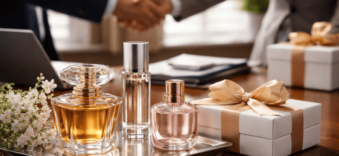 Perfumy z logowaniem dla klientów