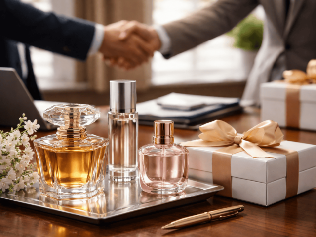 Perfumy z logowaniem dla klientów